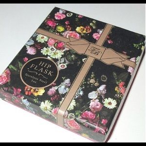 TED BAKER Engraved Round Flask NIB